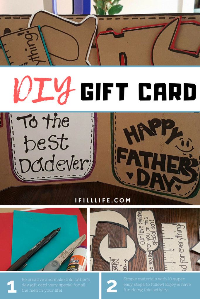 Diy Gift Card For Father S Day Homemade Ideas Diy Gift Card For Father S Day