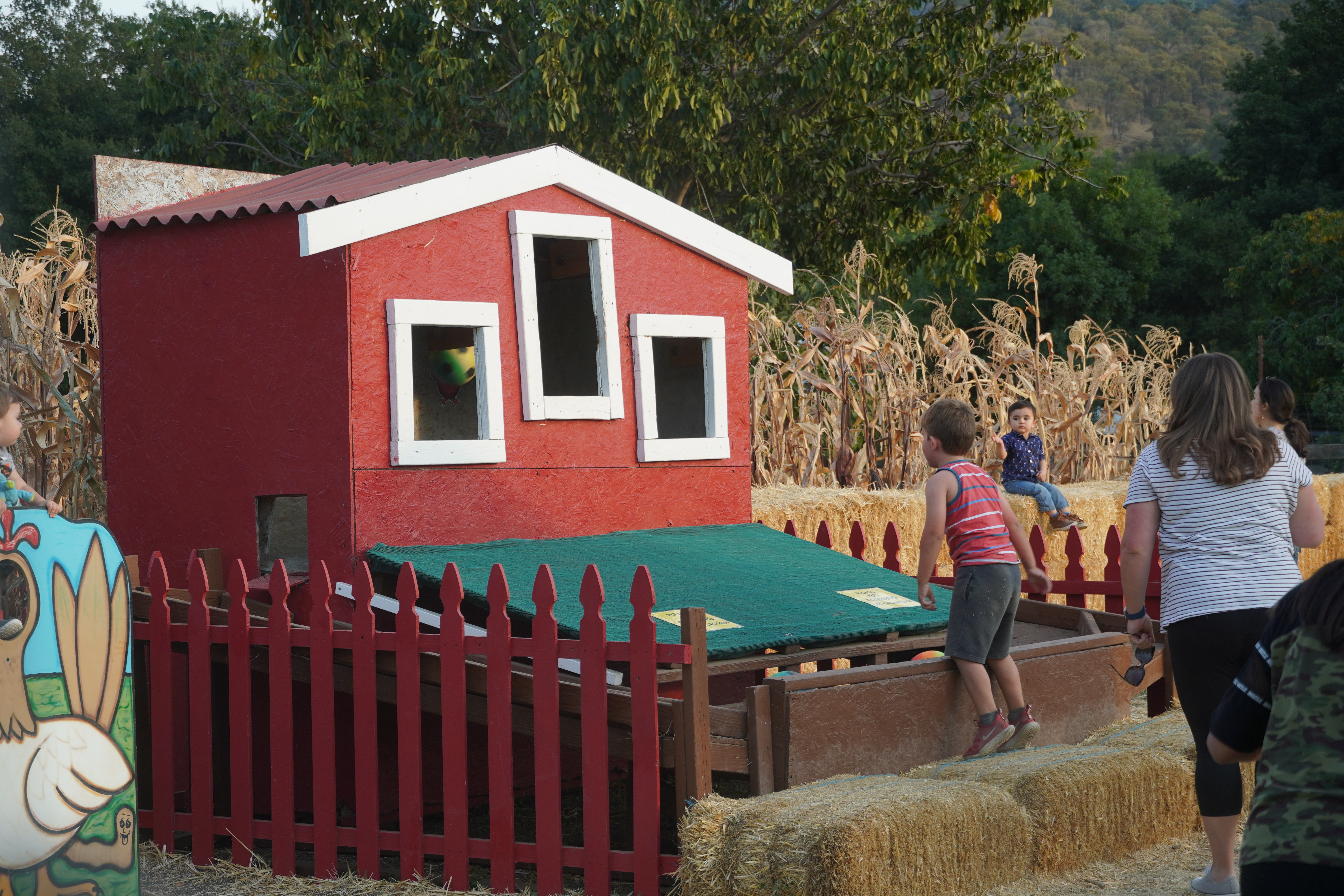 Mia's 2nd Pumpkin Patch in Fall 2019 Clayton Valley Farm Pumpkin Patch in Clayton Valley Farm
