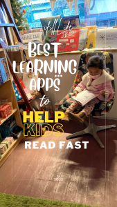 Best Learning Apps to help kids read fast ifillLife